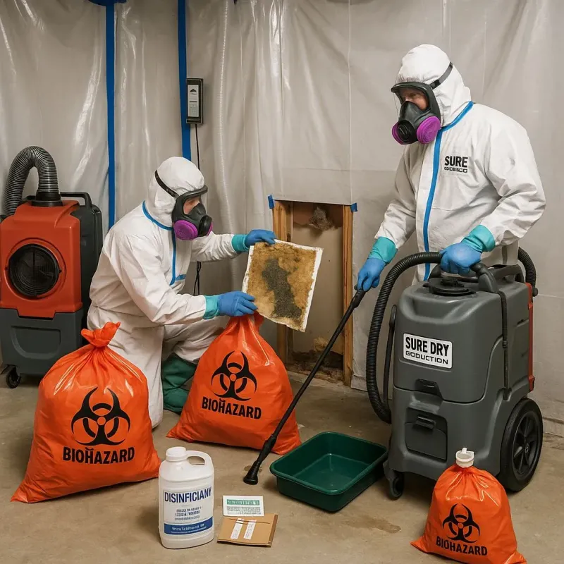 Contaminated Water Handling Protocols process in Marengo, IA