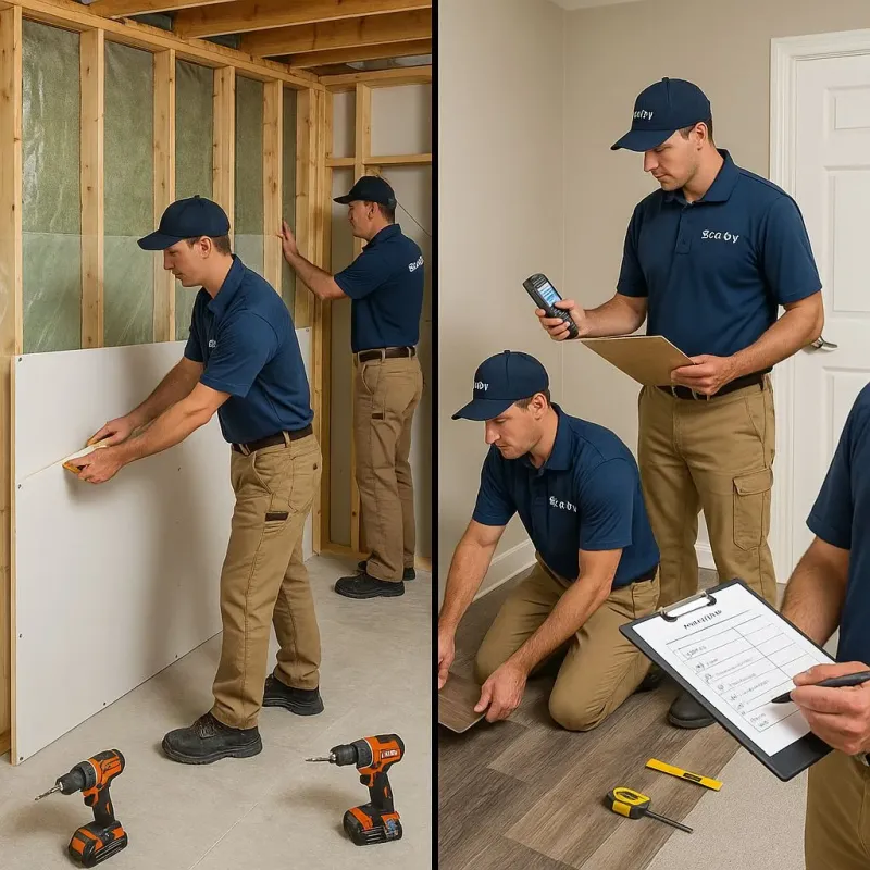 Repairs and Reconstruction process in Marengo, IA